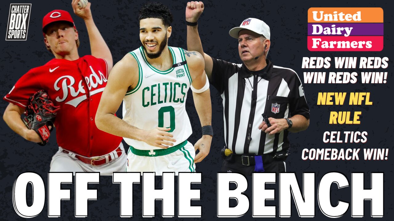 CINCINNATI REDS WIN! LETS ROLL! New NFL Rule? Celtics vs Pacers Thriller! | OTB Presented By UDF