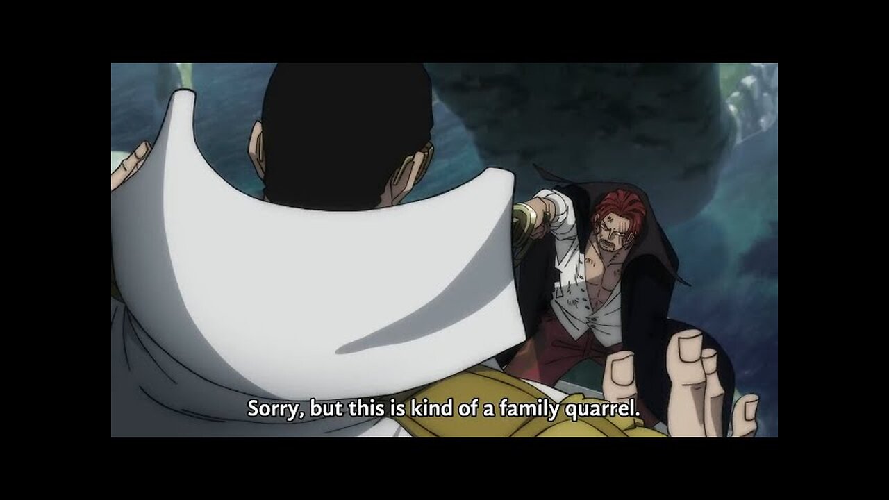 Shanks almost killed Kizaru! Shanks vs Kizaru One Piece