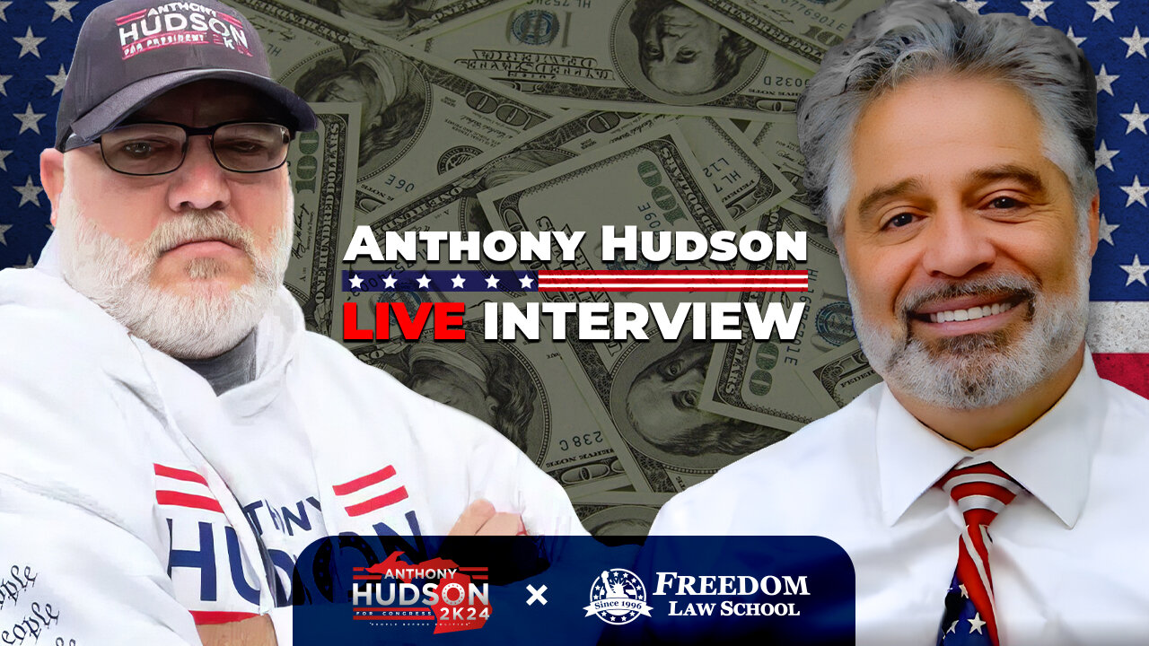 Peymon interviews freedom candidate Anthony Hudson, for U.S. Congress District 8 in Michigan