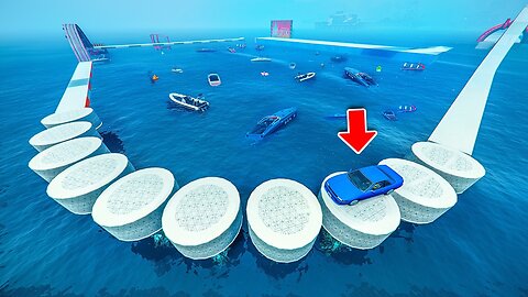 65.656565% People Can't Complete This Hard Parkour Race in GTA 5 Online 🏁