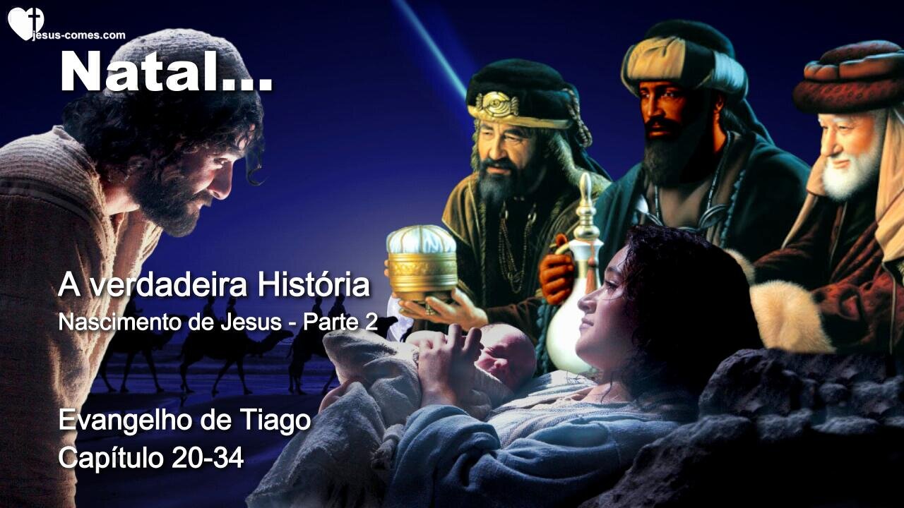 Jesus conta a história do seu nascimento Parte 2/2 ❤️ A verdadeira história de Natal