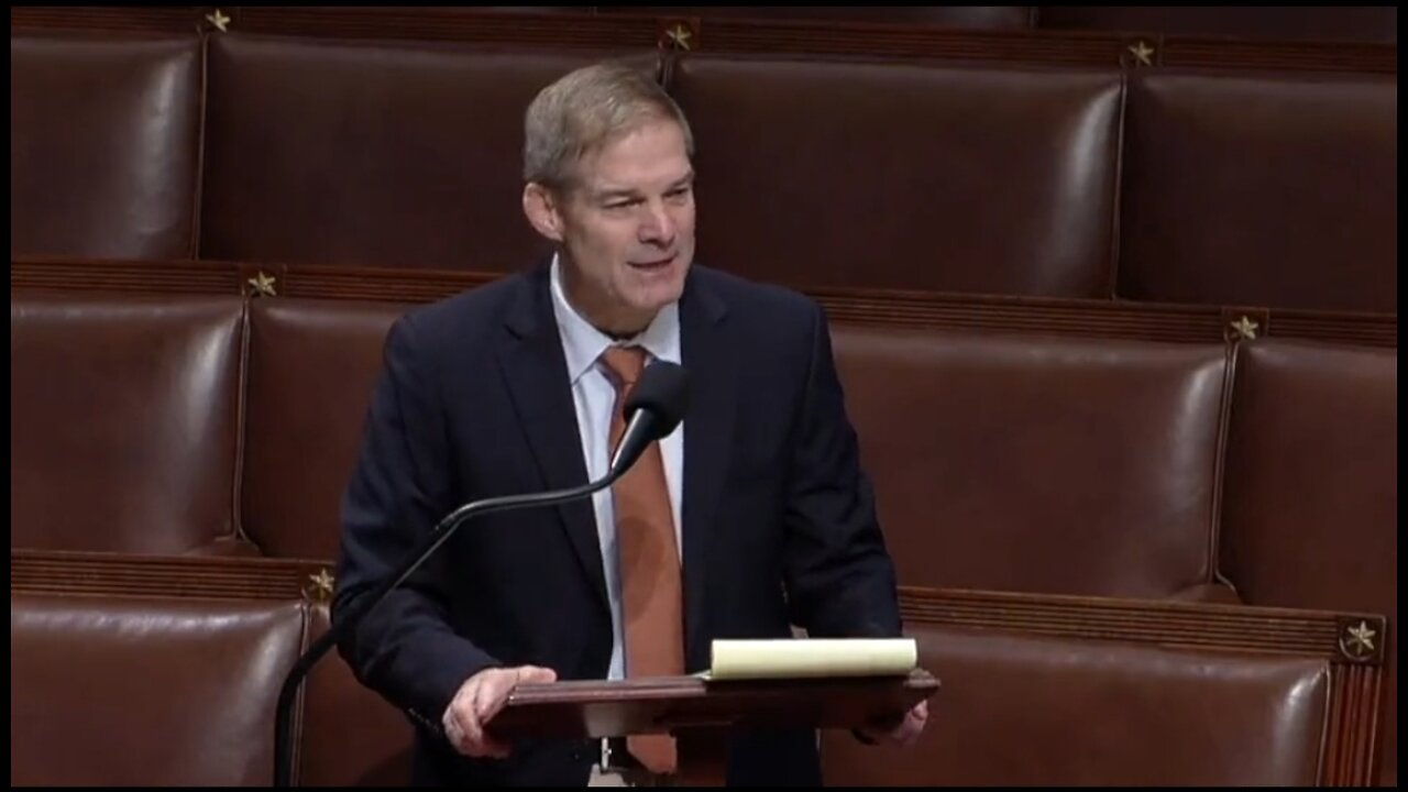 Rep Jim Jordan: The Left Won’t Let Democrats Help Stop Inflation, Fix Border