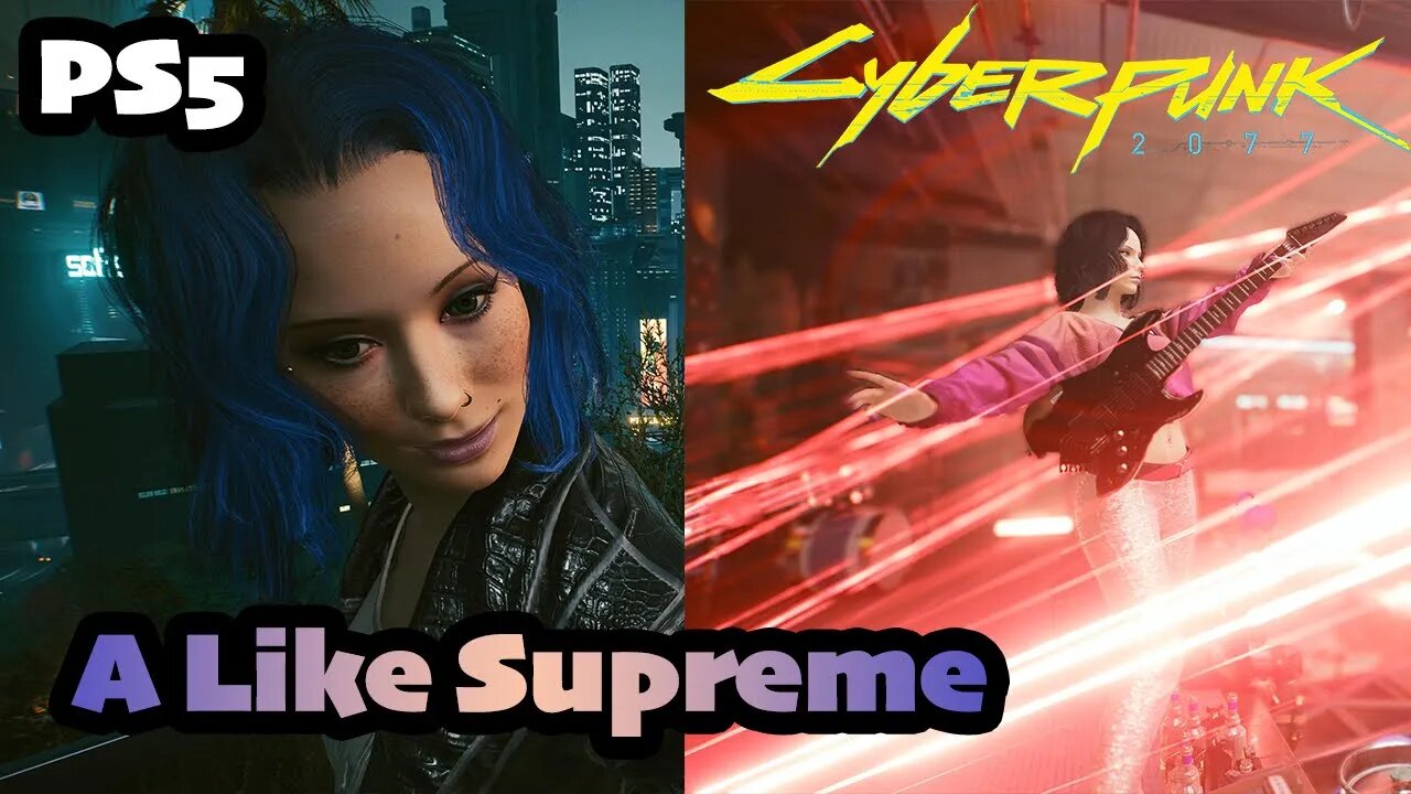 Cyberpunk 2077 | Part (49) A Like Supreme Samurai Johnny Night City Female V CORPO