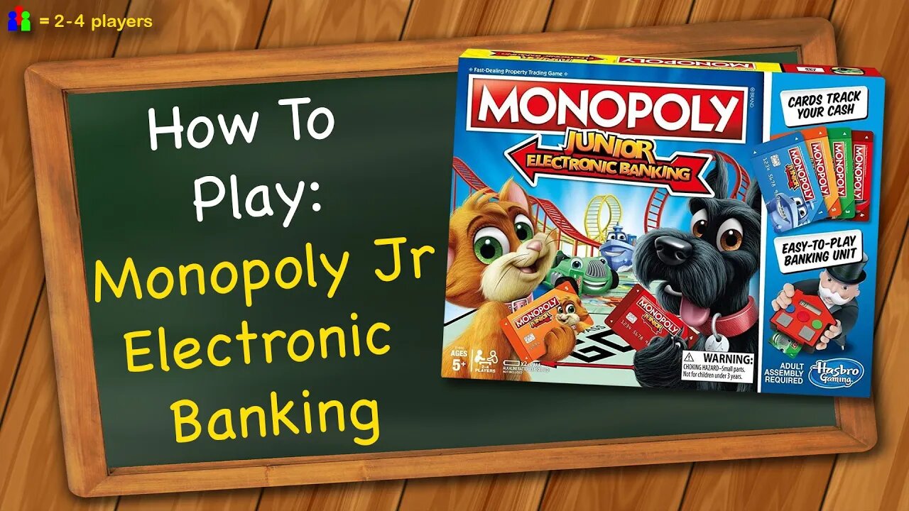 How to play Monopoly Junior Electronic Banking