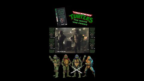 Teenage Mutant Ninja Turtles: The Movie VHS Promo