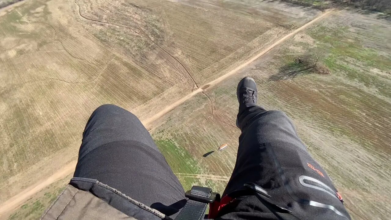 Flying with ParaSwagUSA Dec 26 2020 oops… Mark goes down!!