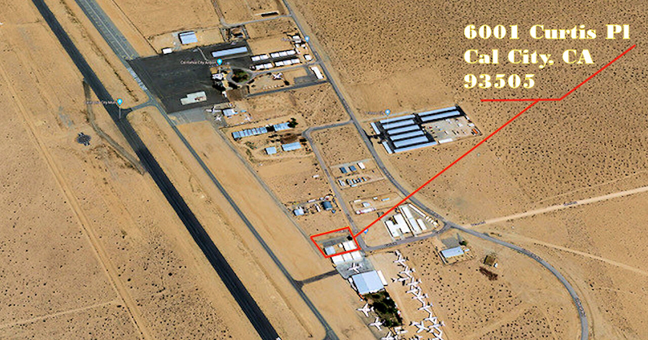 Southern California Municipal Airport Property For Sale