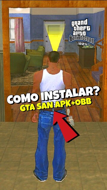 GTA SAN ANDREAS APK OBB+MOD MENU (TEXTURA 4K)