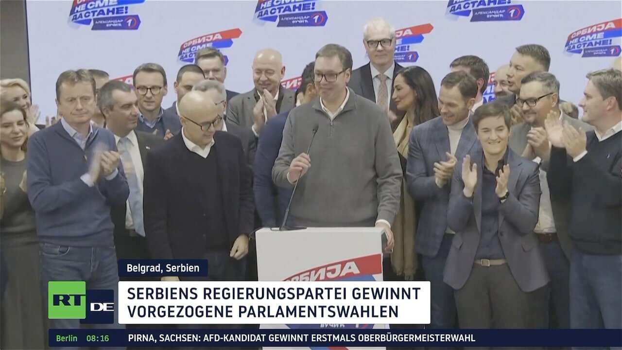 Vučić gewinnt Parlamentswahlen in Serbien