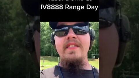 Tazer Demo at IV8888 Range Day 2021