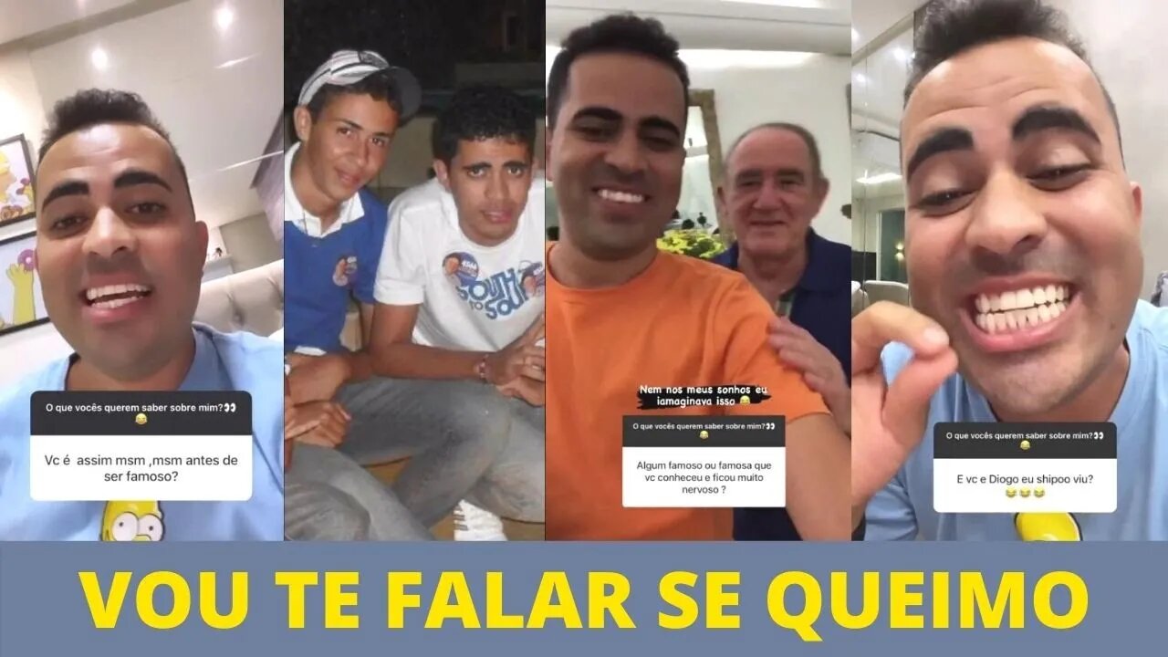 RONINHO Responde aos seus Seguidores Curiosidades Com Carlinhos Maia | Renato Aragão e RESENHAS