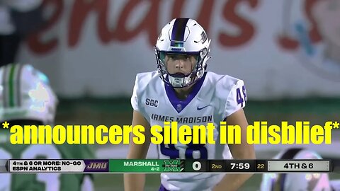 I Have Never Seen a Punter Pop Off Like This 🤯