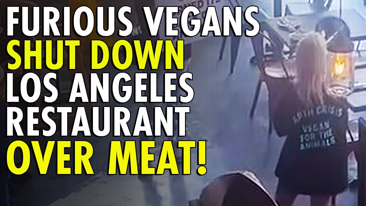 Furious vegans shut down LA restaurant in protest after it added meat & dairy to menu