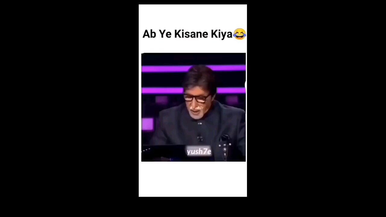 Amitabh Bachchan Kbc Comedy Memes #amitabachachan