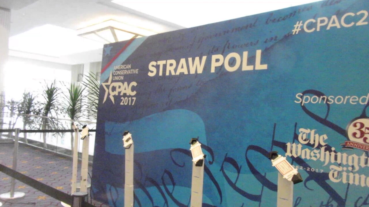 CPAC 2017 Watch the CPAC straw poll
