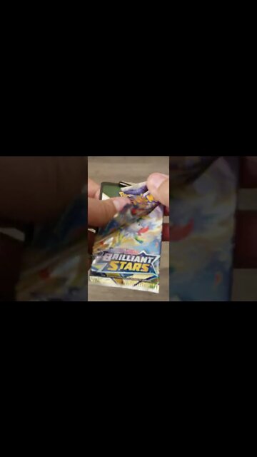 #SHORTS Unboxing a Random Pack of Pokemon Cards 097