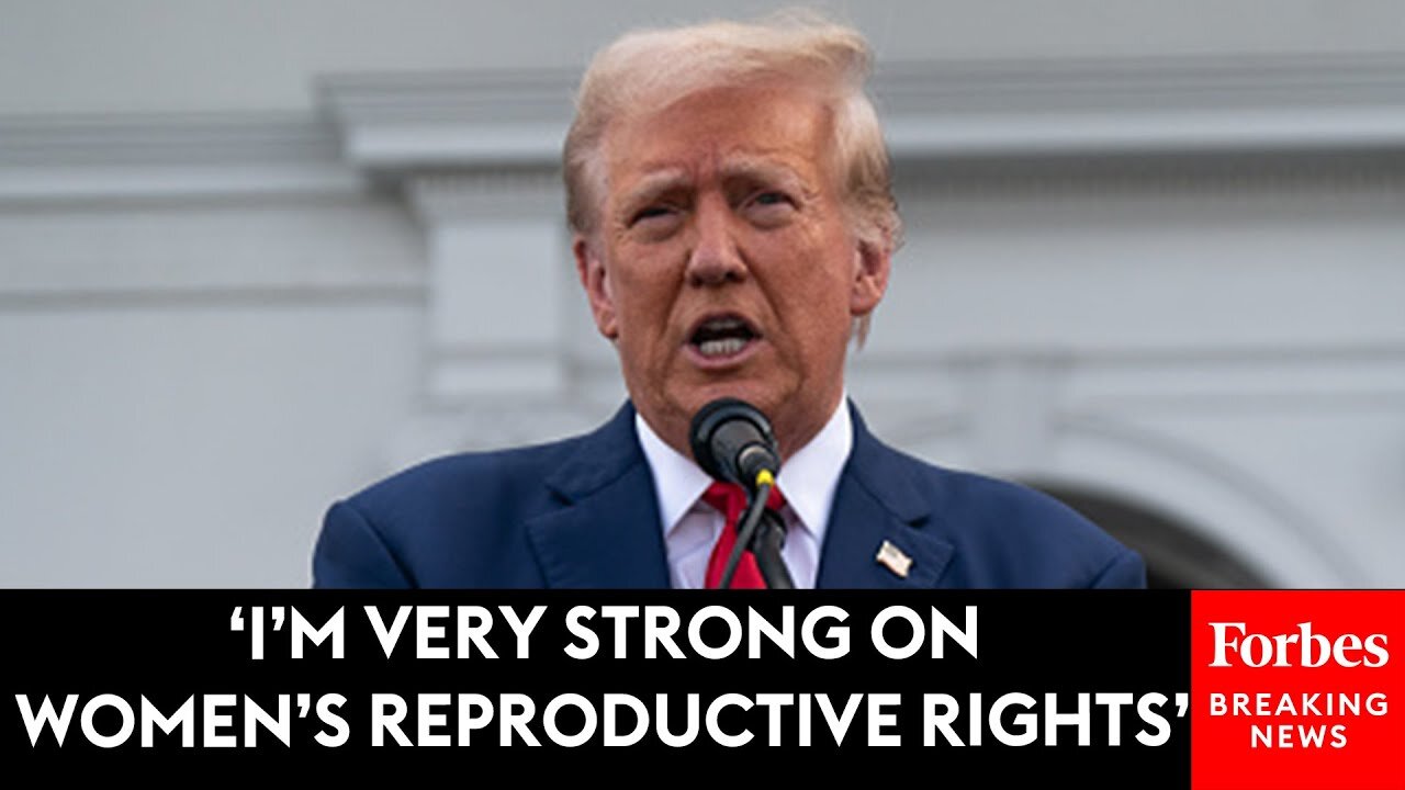 Donald Trump Responds To Question On The Protection Of Abortion Rights: 'They Won't Be Taken Away'