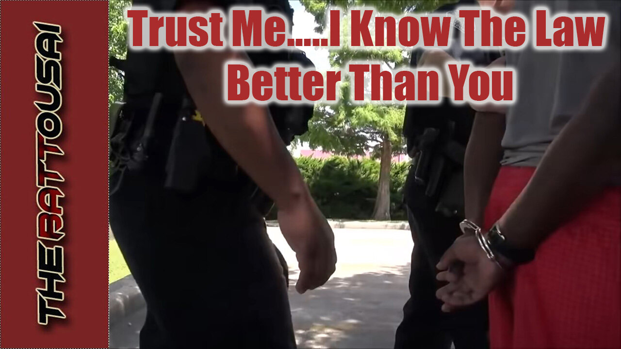 Tyrant Cops Gets An Education On Law And Policy Part 2