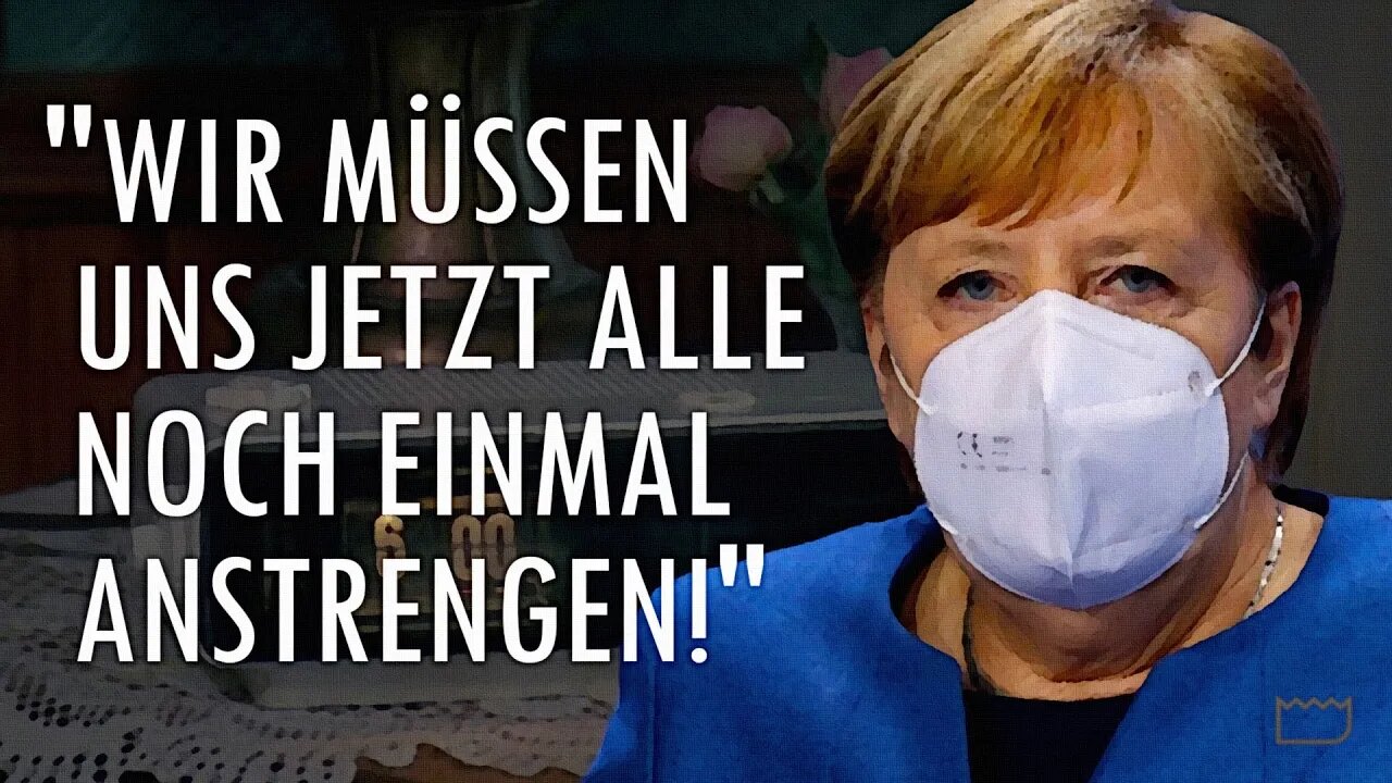 Angela Merkel: "Wir müssen uns jetzt noch einmal anstrengen!"