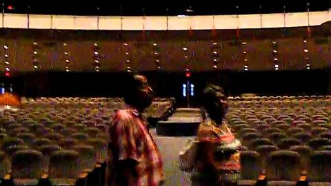 Pan of the Worship Area New Birth Church.AVI