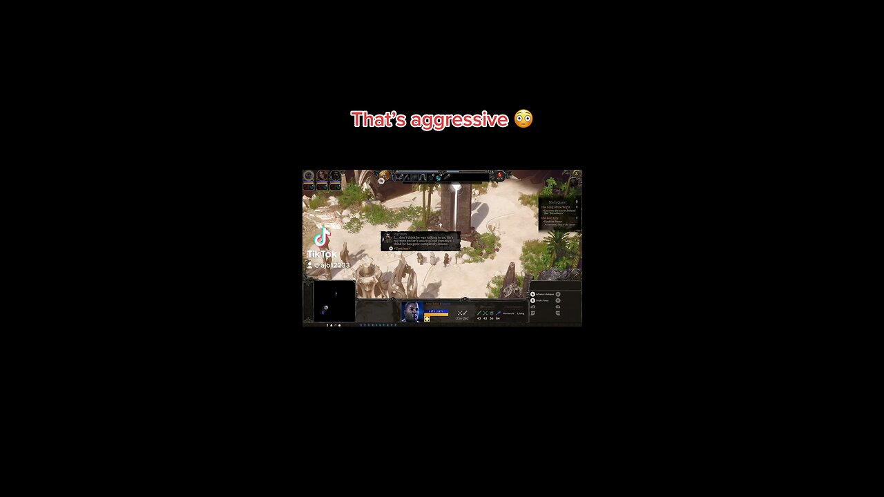 That’s aggressive 😳