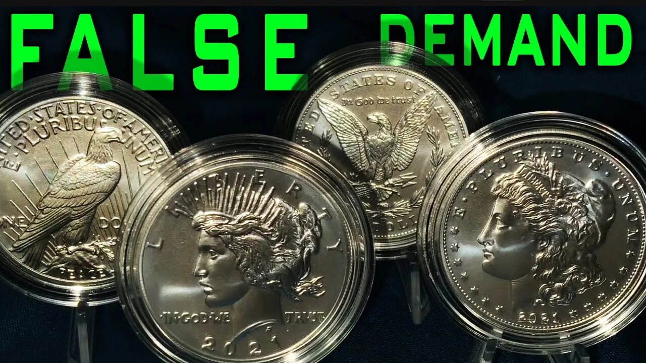 2023 Peace & Morgan Silver Dollars Creating False Sense Of Demand