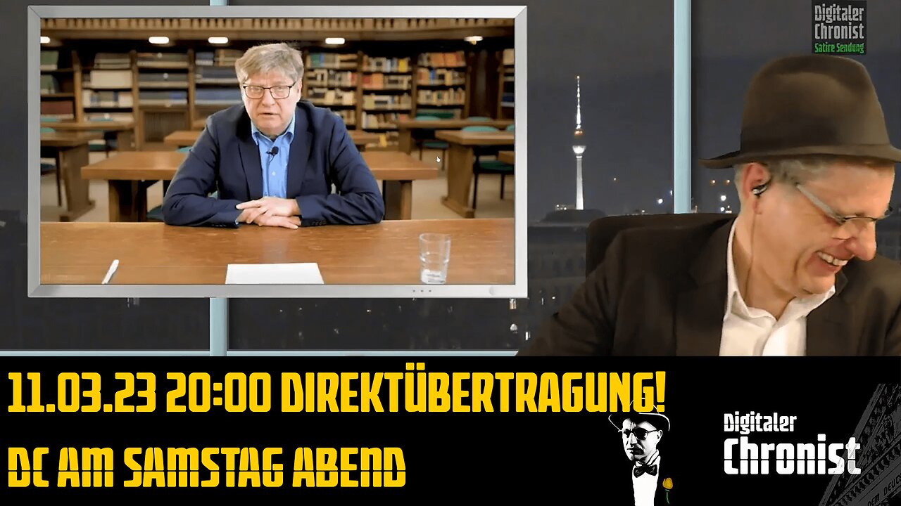 11.03.23 20:00 Direktübertragung! DC am Samstag Abend