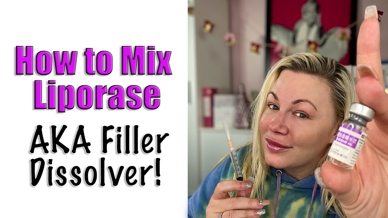 How to Mix Liporase (aka Filler DIssolver) from www.acecosm.com | Code Jessica10 saves you $