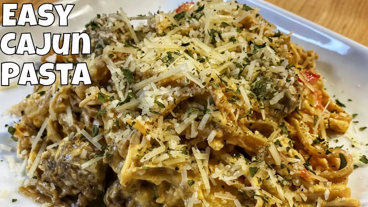 Cajun Chicken and Sausage Pasta Recipe