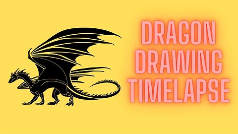 Digital Art Timelapse of Dragon! - Adventure Through Art