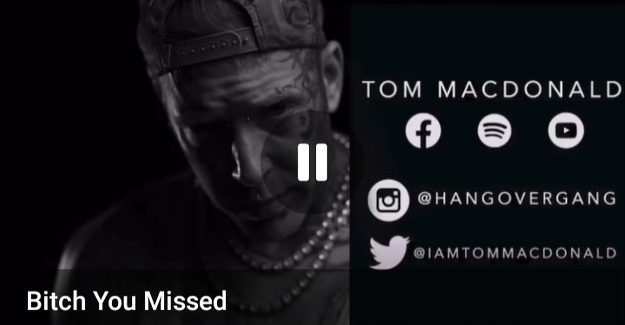 Bitch you missed. Tom MacDonald - Donald Trump assassination reaction.