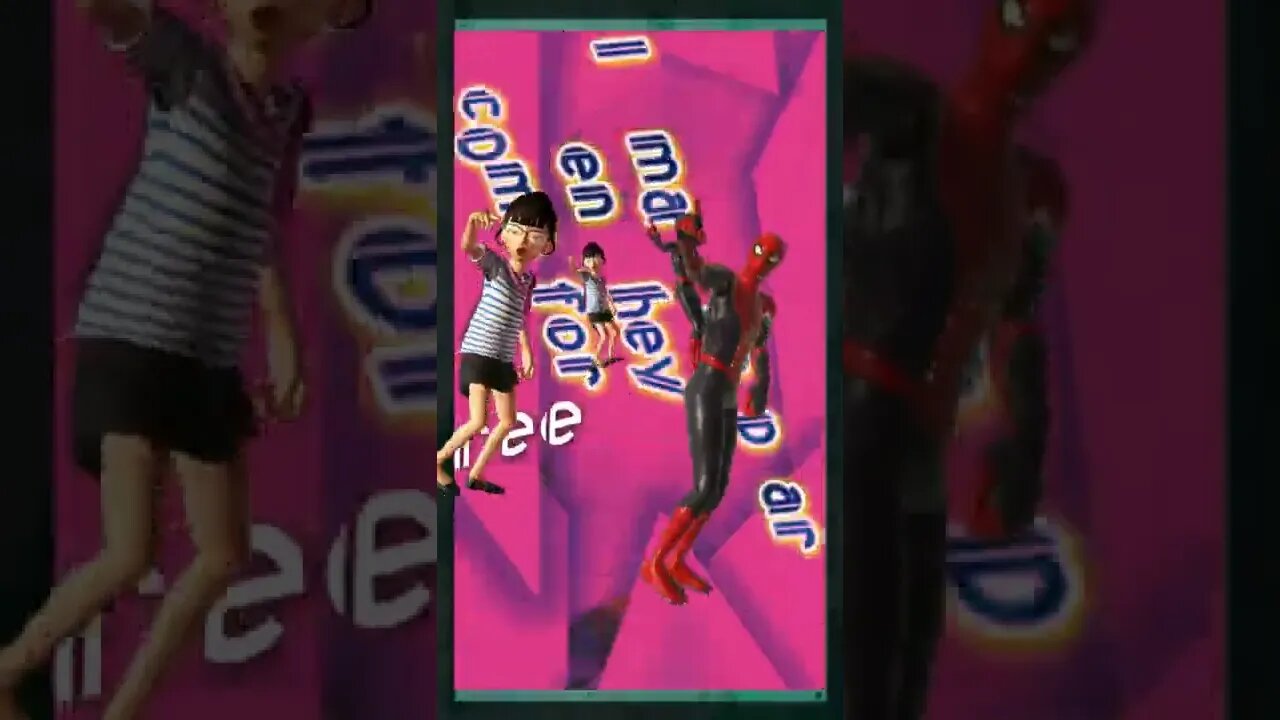 Vídeo de Animação - Homem Aranha Spider Man #shorts