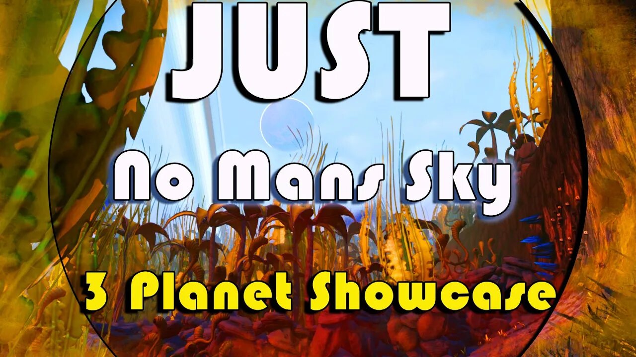 No Mans Sky I Just NMS I 3 Planet Showcase