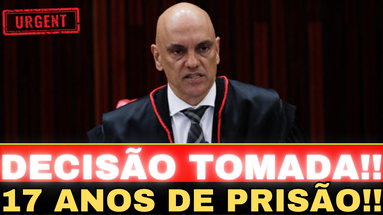 ASSUSTADOR!! MORAES ACABA DE TOMA DECISÃO!! NOTÍCIA ABALA O PÁIS!!