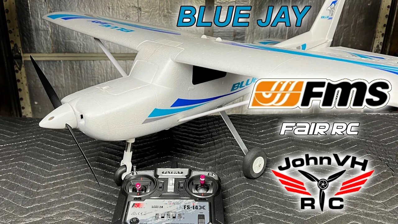 UNBOXING AND ASSEMBLY FMS × FairRC Blue Jay Beginner RC Airplane RTF @fairrc @fmsmodelRC