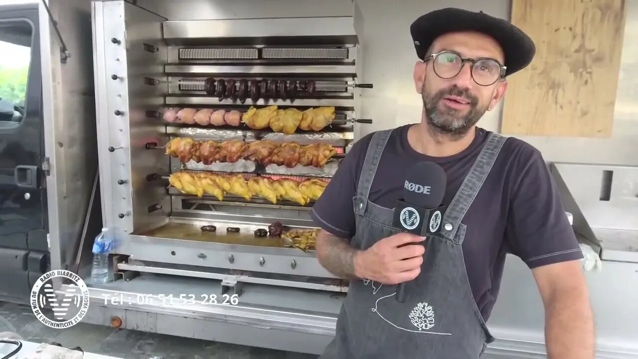 Guillaume dit Guitu - Rotisseur - Robert un habitant - Marché Kléber - Biarritz [en direct 🔴]