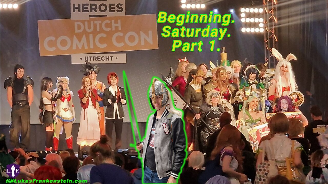 Heroes Dutch Comic Con Utrecht 2022, Beginning, Saturday, Part 1