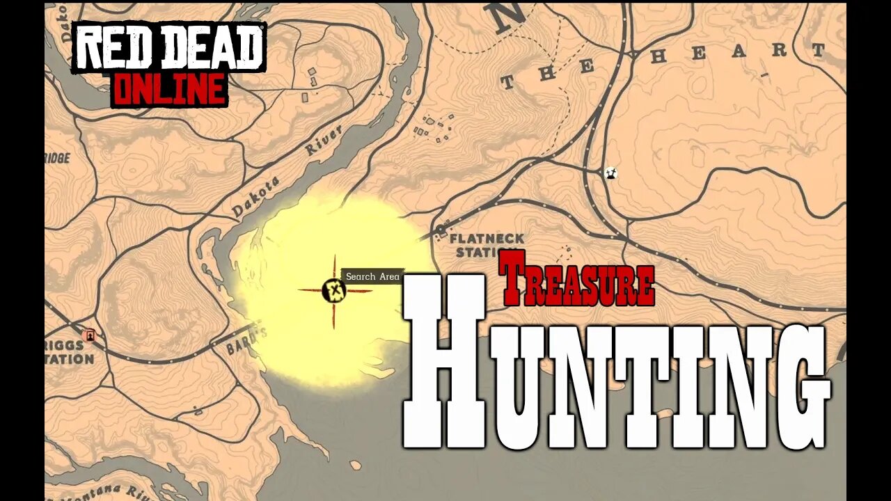 Red Dead Online 20 - Treasure Hunting - No Commentary Gameplay