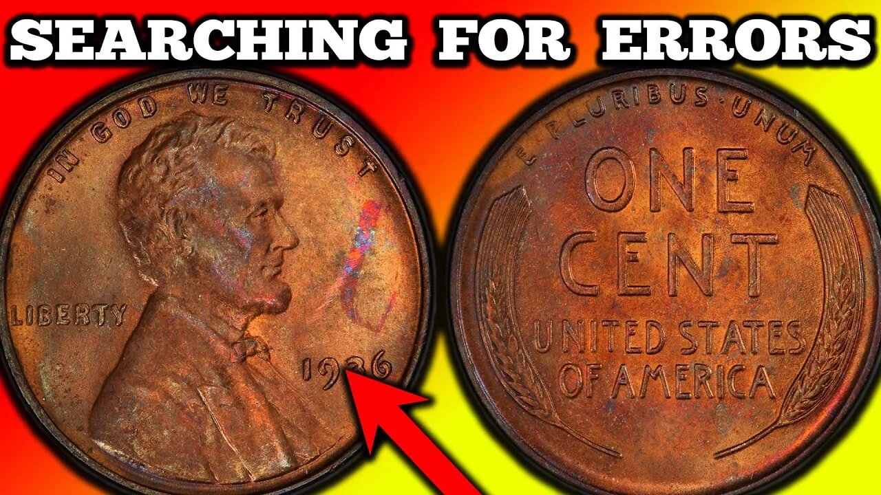 🚨Searching for Doubled Die Wheat Pennies and Error Coins under Coin Microscope!