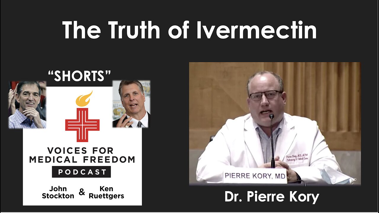 V-Shorts with Dr. Pierre Kory: The Truth of Ivermectin
