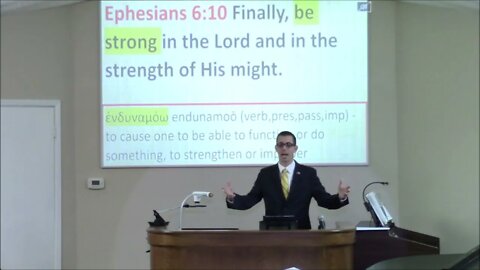 2/6/2022 - Session 2 – God’s Armor - Omnipotence - Ephesians 6:10