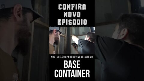Hora de subir as paredes do container! #shorts #container #diy #serie #trailer
