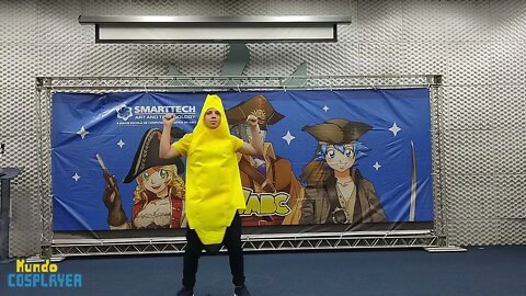 Apresentação Cosplay de Banana no Sábado de Up!ABC (2022)