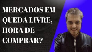 CRIPTOMOEDAS EM QUEDA!! HORA DE COMPRAR ??