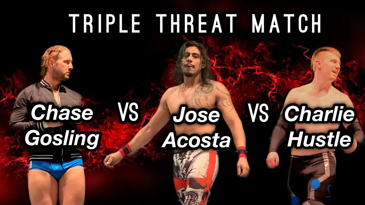 Challenge Pro Champion, Chase Gosling takes on Charlie Hustle and Jose Acosta for the title