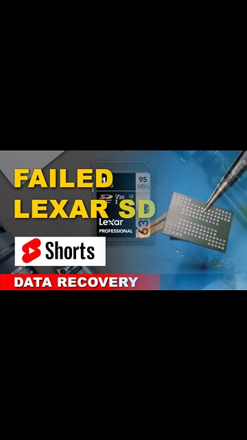 Preparing failed Lexar SD for data recovery