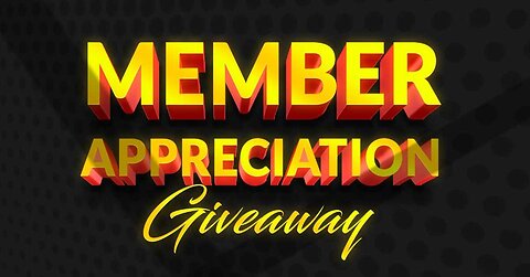 Member Appreciation Giveaway - September