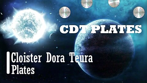 The Cloister Dora Teura Plates