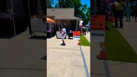 Baton Rouge Legends the Neal Family at the Eagle Eye Tax client appreciation and Pop-up Shop