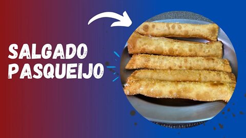 MELHOR SALGADO FEITO COM MASSA DE PASTEL.SÓ 2 INGREDIENTES.| #pasqueijo |